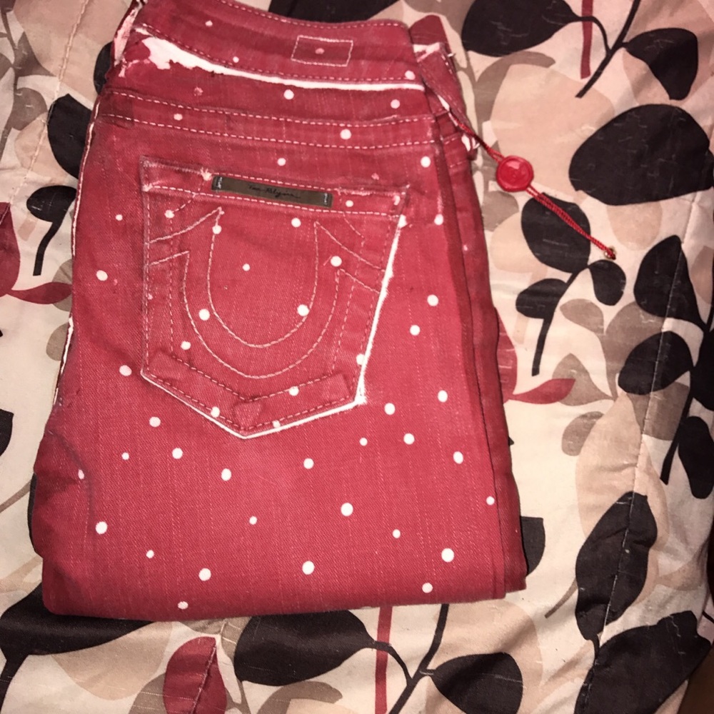 True religion brand jeans.