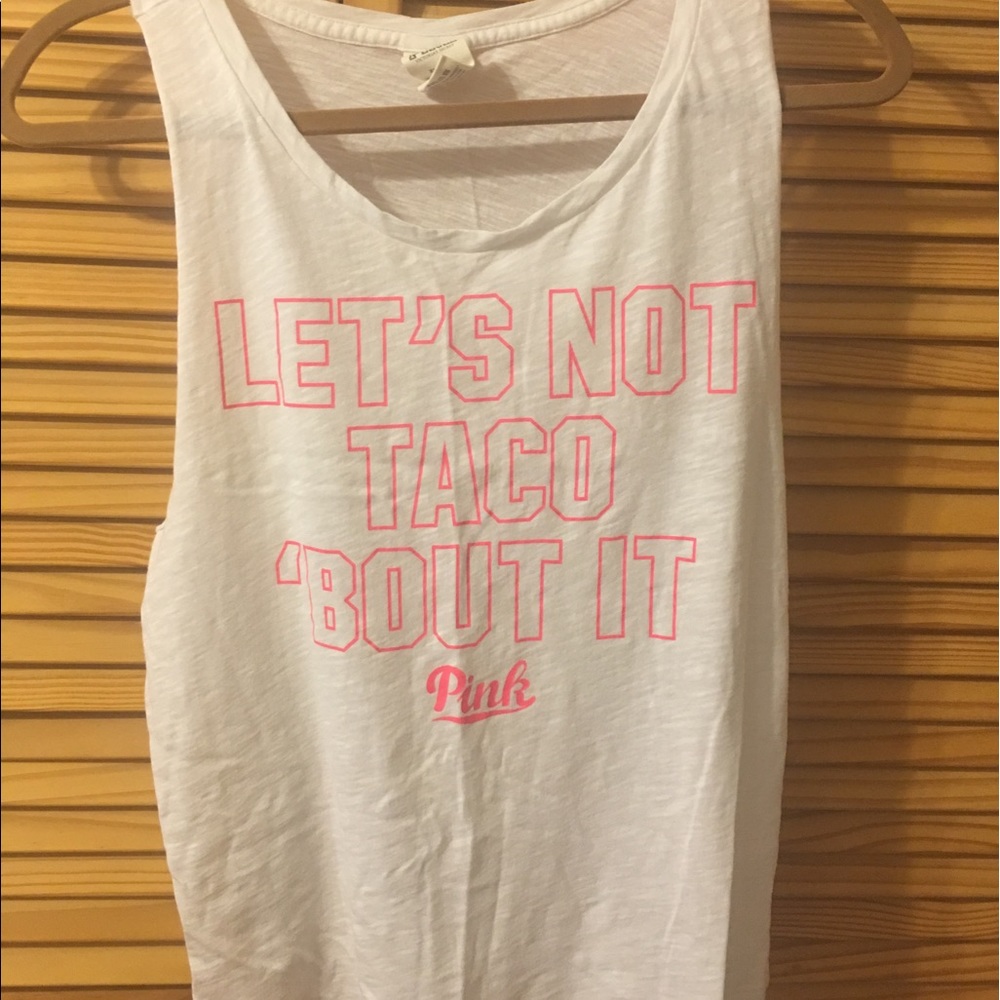 Pink tank top
