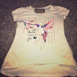 Girls medium Arizona Jeans "wild and free" T-Shirt