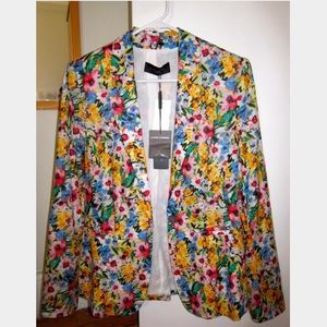 Italian Floral Blazer