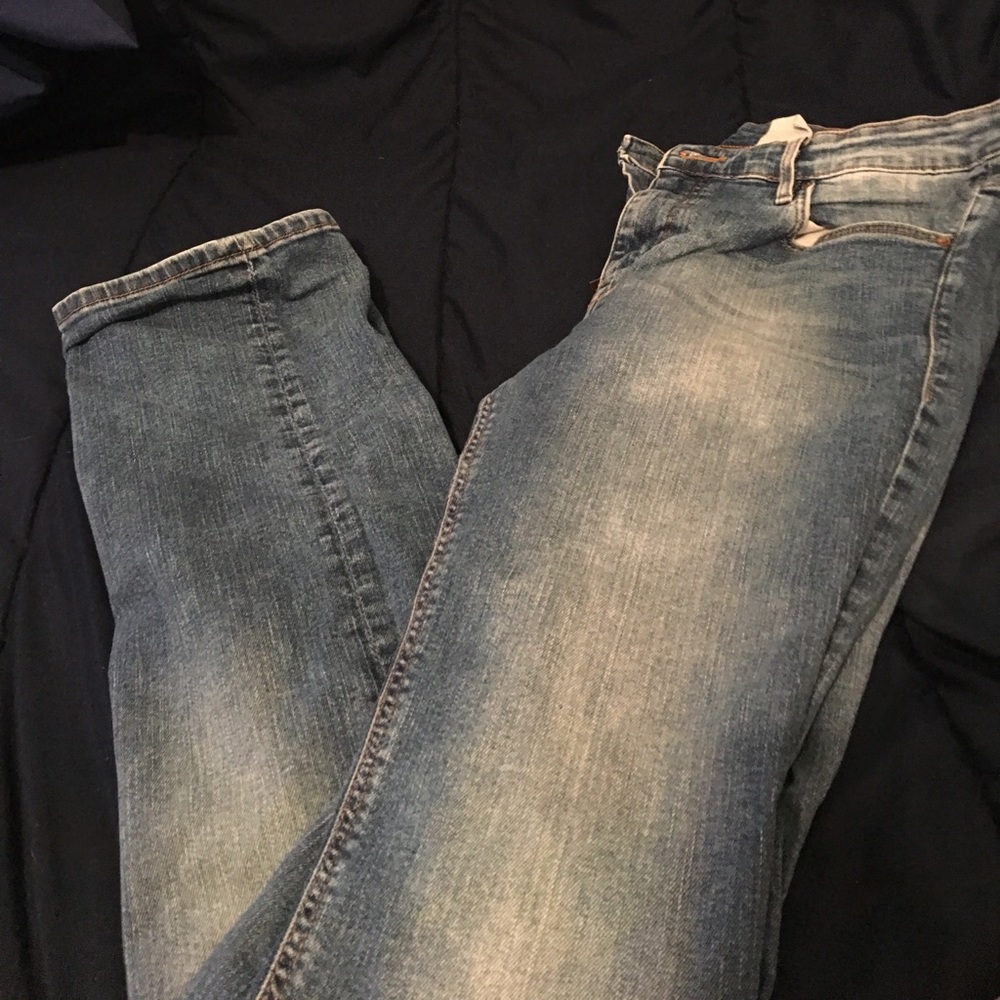 H&M DENIM Straight Leg Jeans