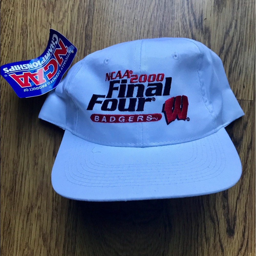Vtg 2000 NCAA Final Four Wisconsin Badgers Cap