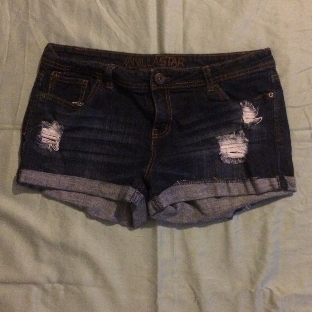 Jean Shorts Dark Wash