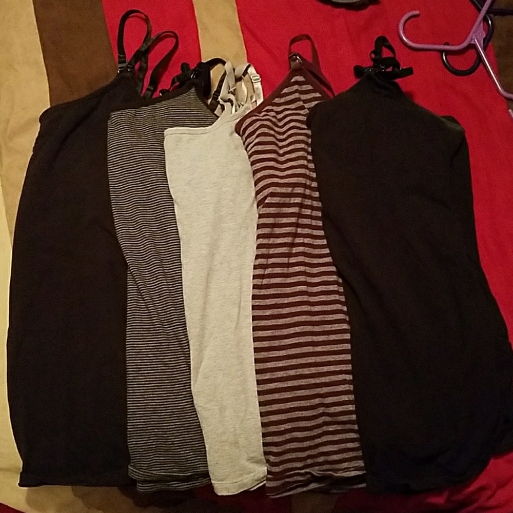 5 Motherhood Maternity Nursing Camisoles