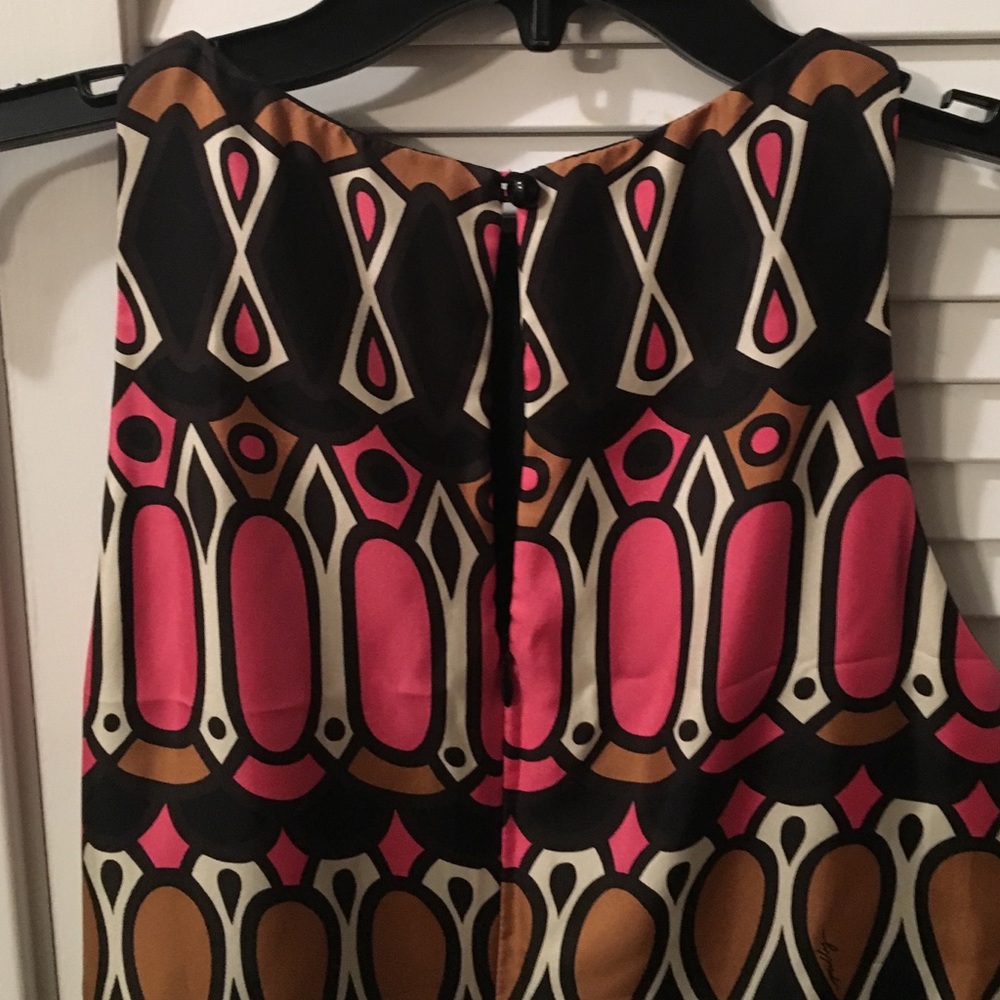 Milly silk dress Sz 2 - Picture 6 of 12