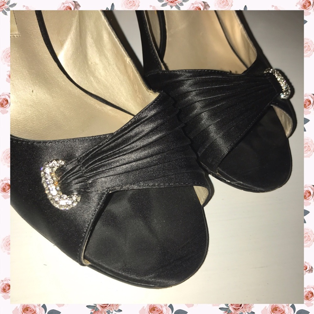 Stunning Black Formal Heels, 10