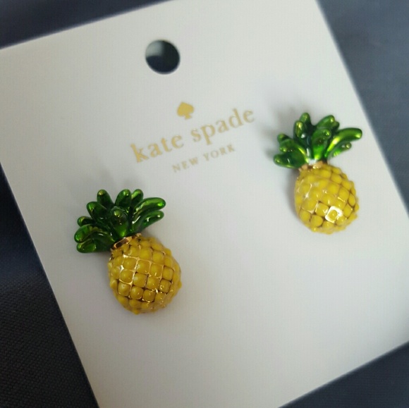 kate spade Jewelry - Kate Spade Pineapple Studs