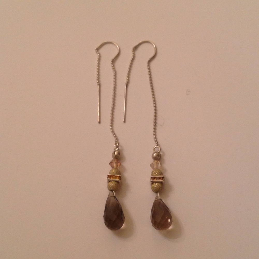 Smokey Quartz earrings