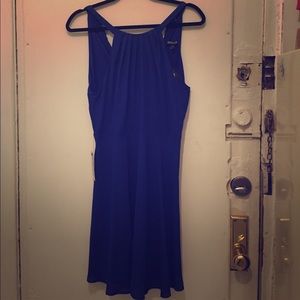 Royal blue Express Mini-Dress