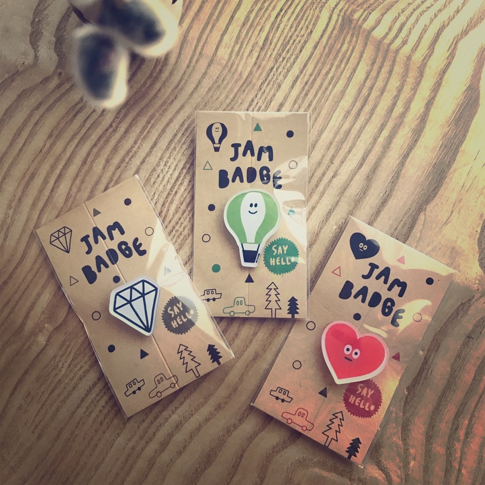 Korean acrylic pins! Choose one 😊