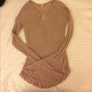 S Free People lightweight sweater