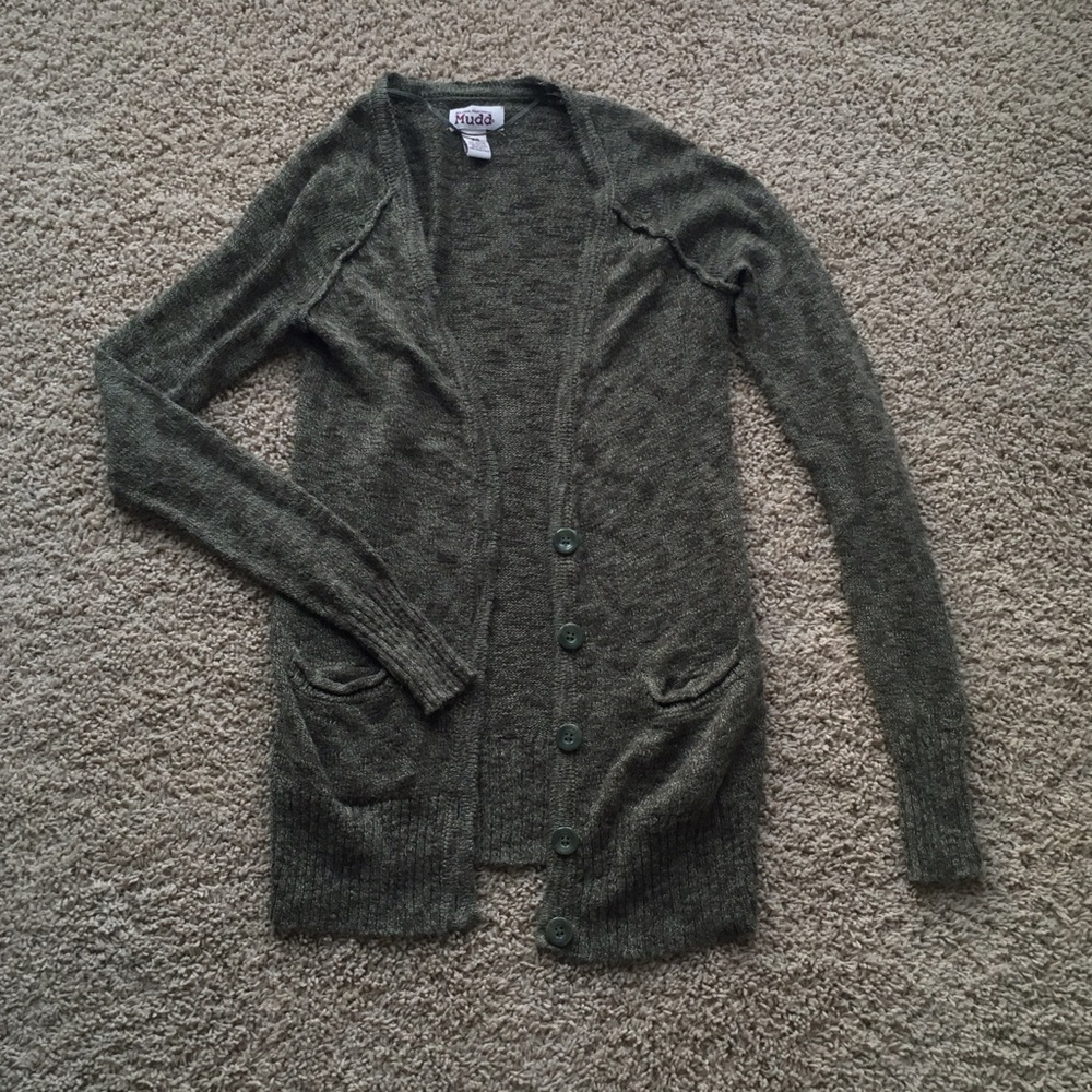 Olive Cardigan