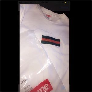 Supreme Gucci box tee 100 percent real !!