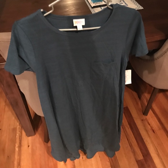 LuLaRoe navy blue Carly - Picture 1 of 4