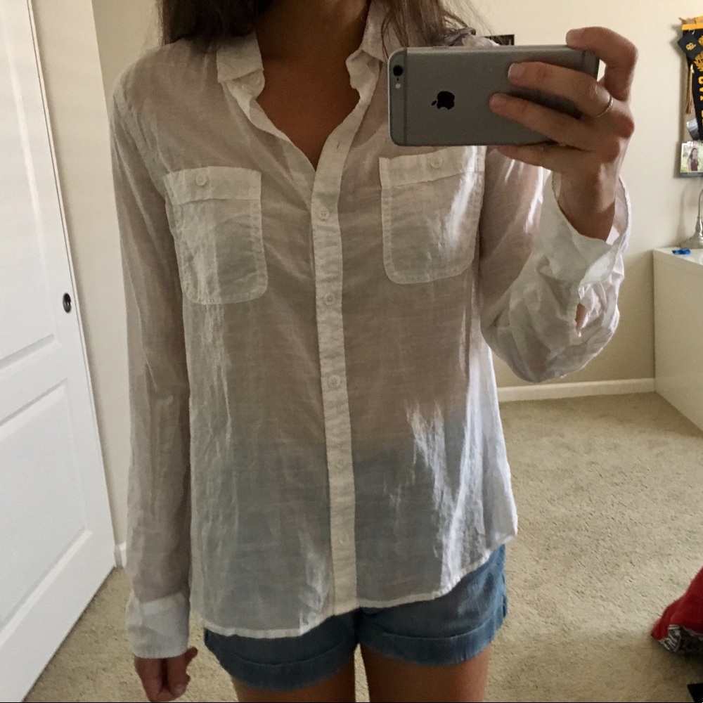 BDG long sleeve button up