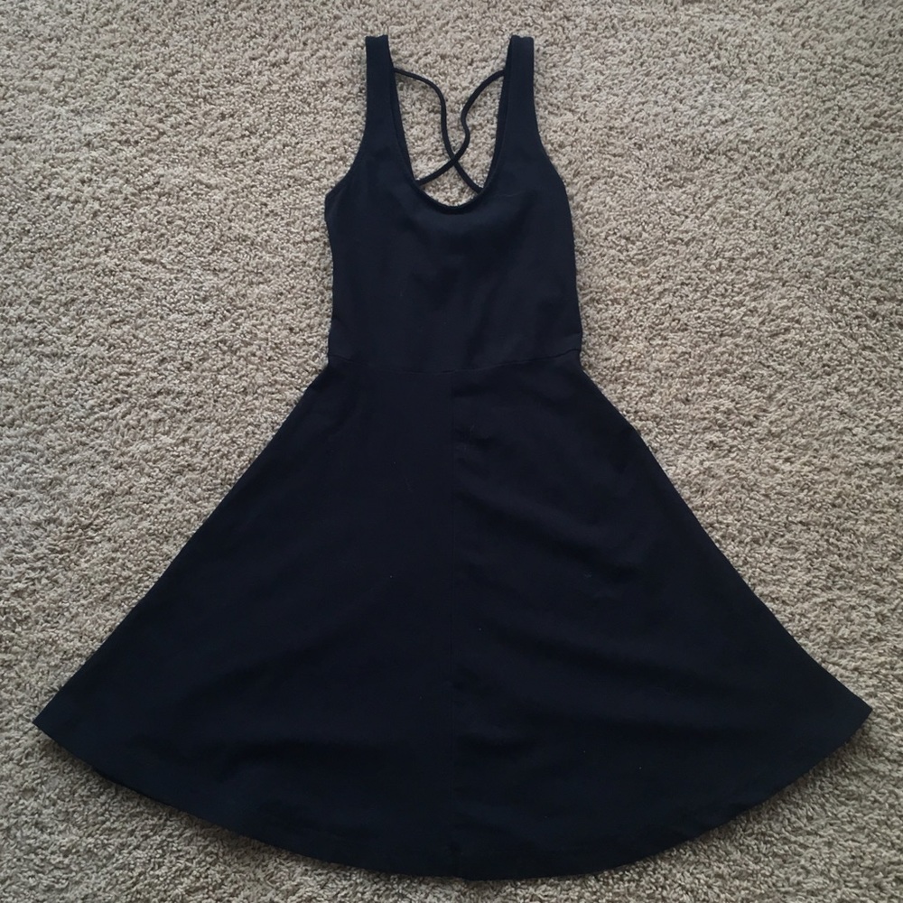 Little Black Skater Dress