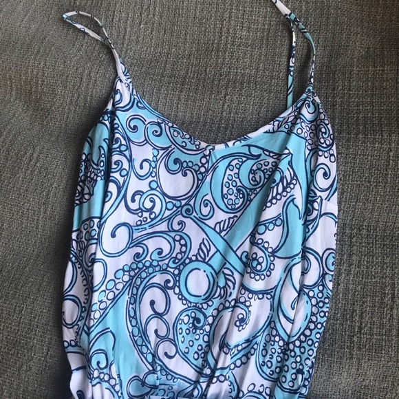 Sold Lilly Pulitzer romper Deanna anchor - Picture 3 of 5