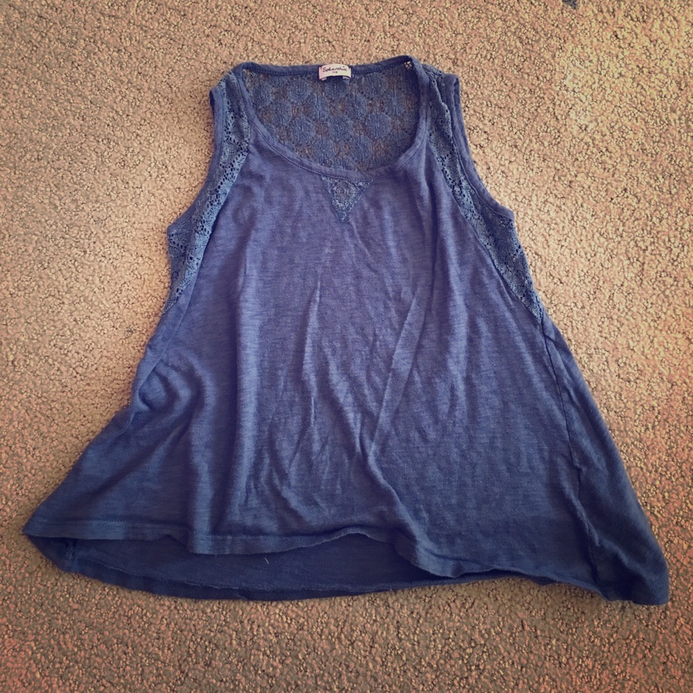 Blue girls top from Splendid.