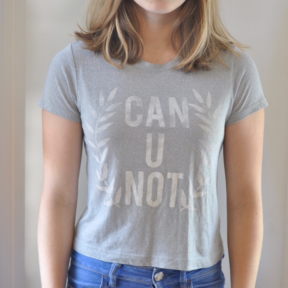 {Bethany Mota} Can U Not Shirt
