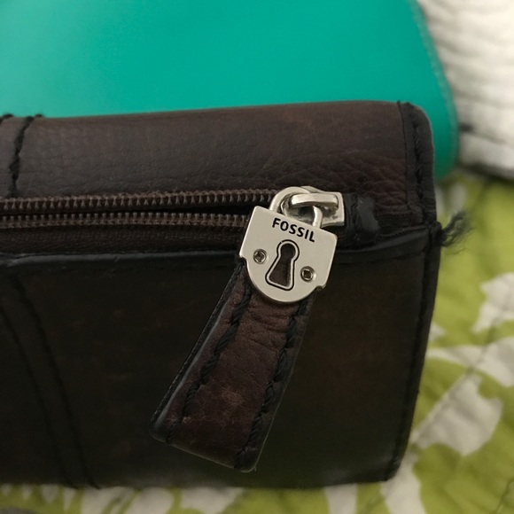 Leather Fossil wallet - Picture 3 of 7
