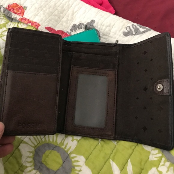 Leather Fossil wallet - Picture 4 of 7