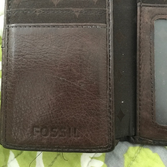 Leather Fossil wallet - Picture 7 of 7
