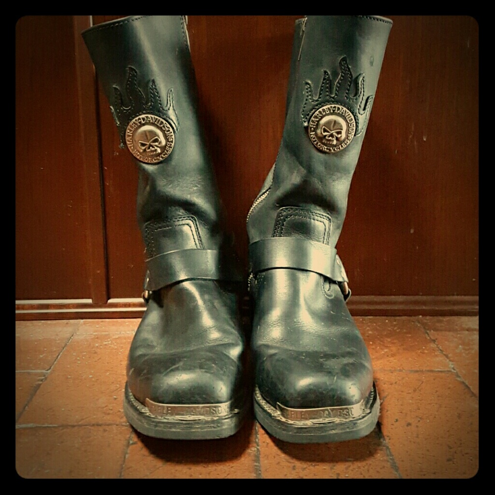 Genuine Harley-Davidson Leather Boots