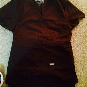 Grey's Anatomy Scrubs brown