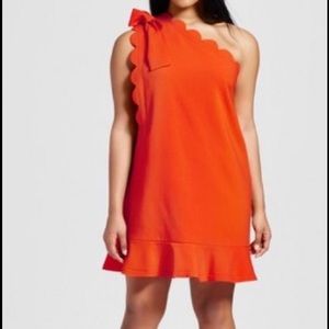 Victoria Beckham one shoulder dress