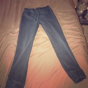Girls black GAP joggers