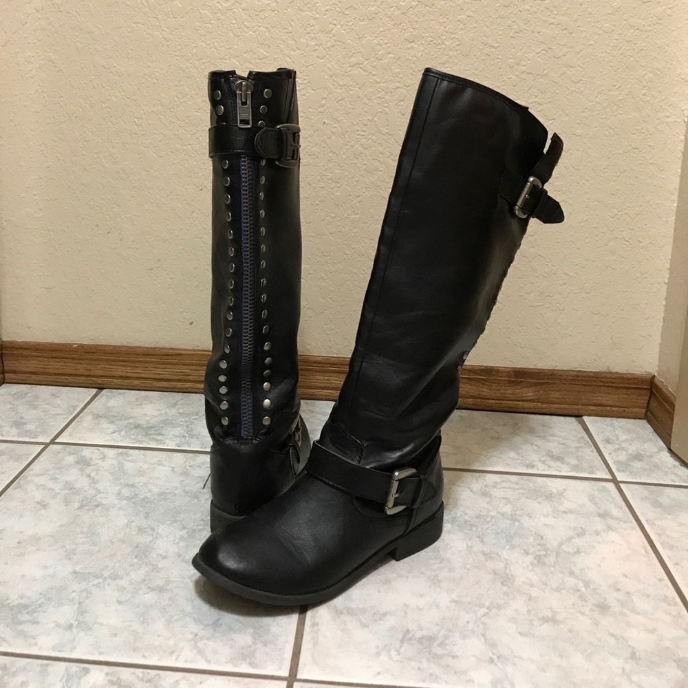 Massimo Supply Co. tall boots