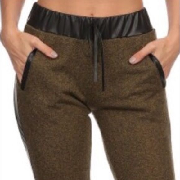 Pants - ⬇️SALE! NWT Super Cute Vegan Trim Jogger/Legging