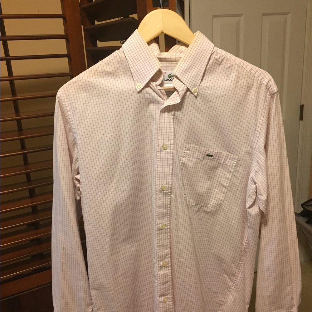 Men's Lacoste button down size 40(M)