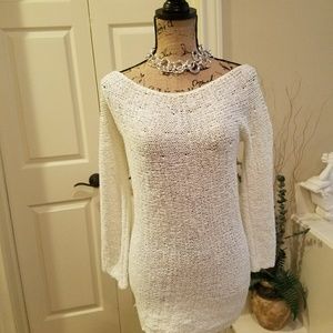 Ann Taylor Medium pullover knitted top mid sleeve