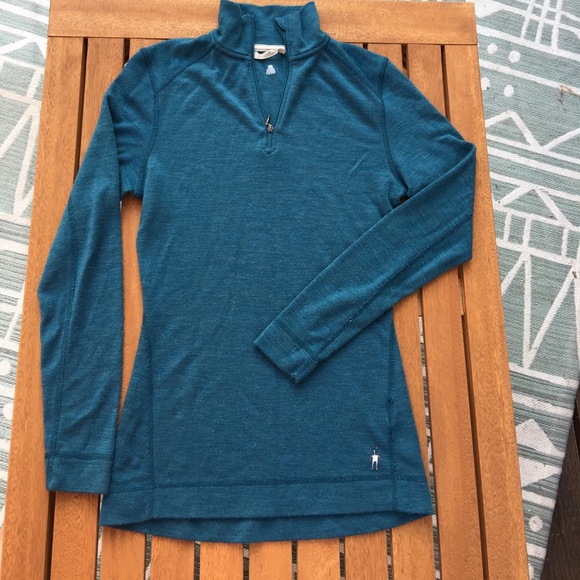 Smartwool Tops - Smartwool Quarter Zip Long Sleeve