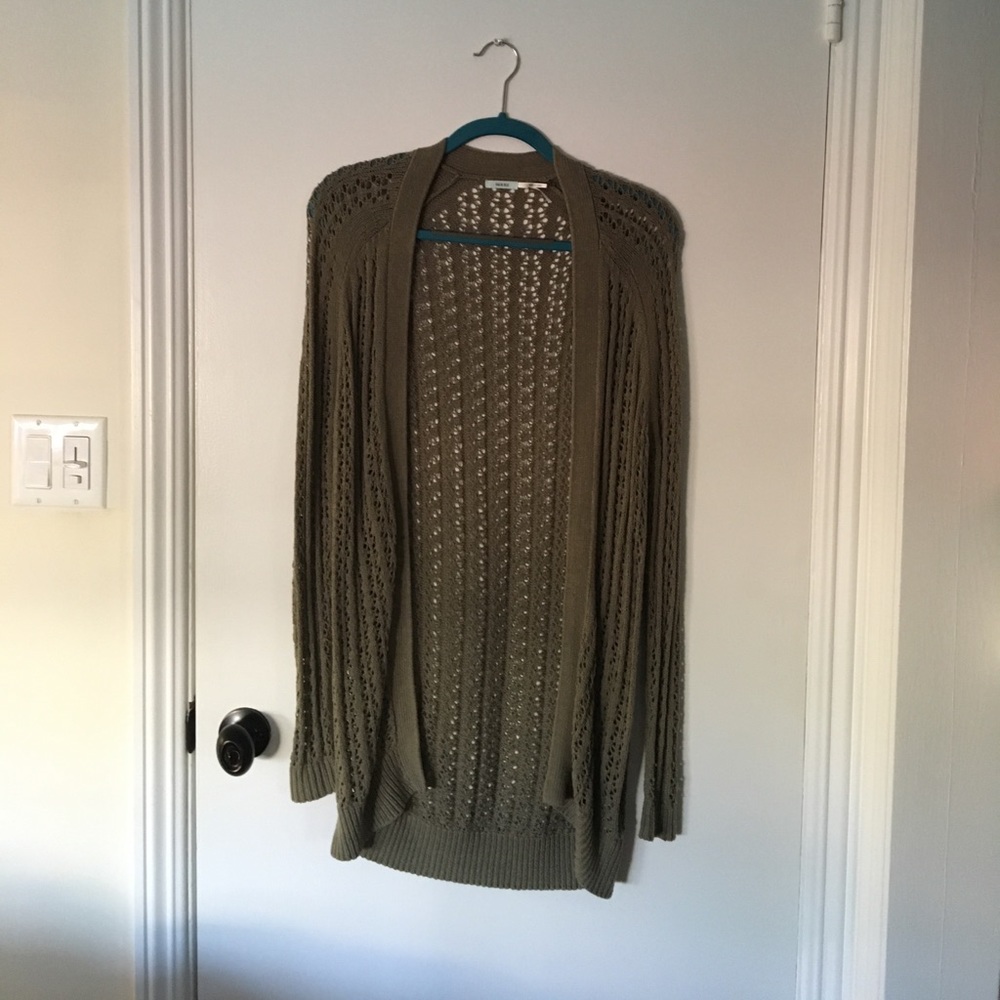 Urban Outfitters Extra Long Crotchet Cardigan