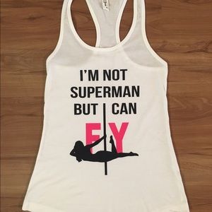 I am Pole Fly tank top