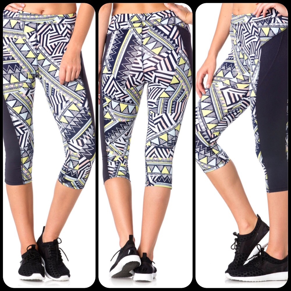 Miss Me No Limits Active Capri