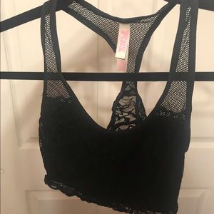 Black Lacey bralette