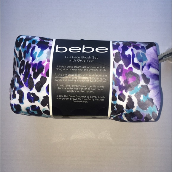 bebe Makeup | Bebe Face Brush Set With Bag | Poshmark
