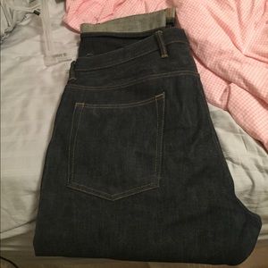 Gap Ringspun Raw Denim Jeans