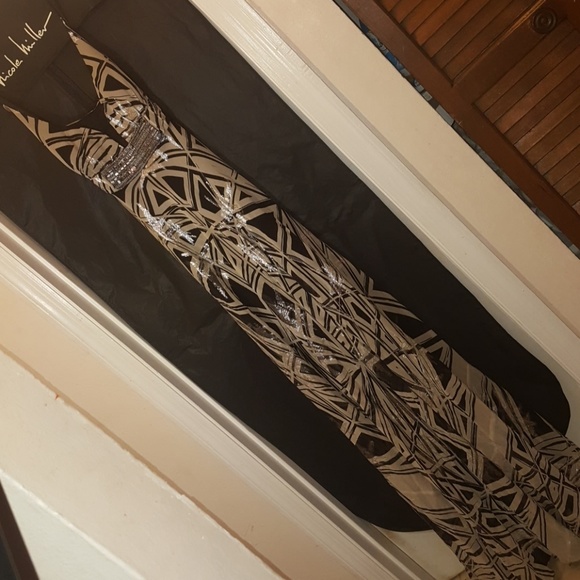 NWOT Nicole Miller 100% Silk Gown/Maxi - Picture 8 of 8