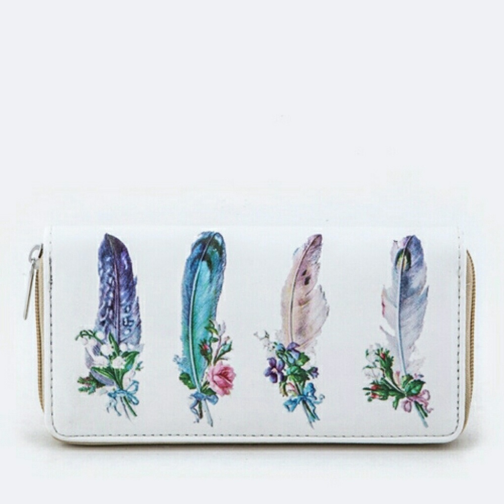 Feathers & Flowers Wallet