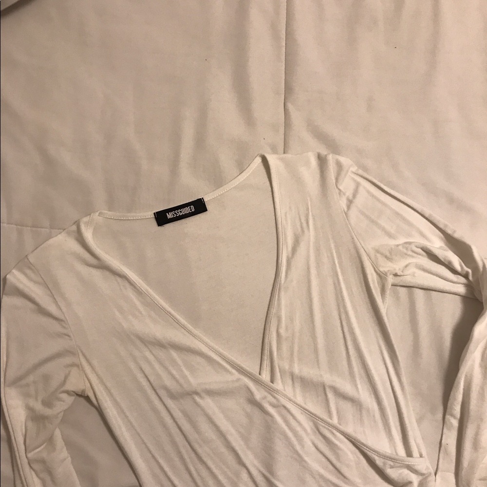 Missguided Deep V Bodysuit