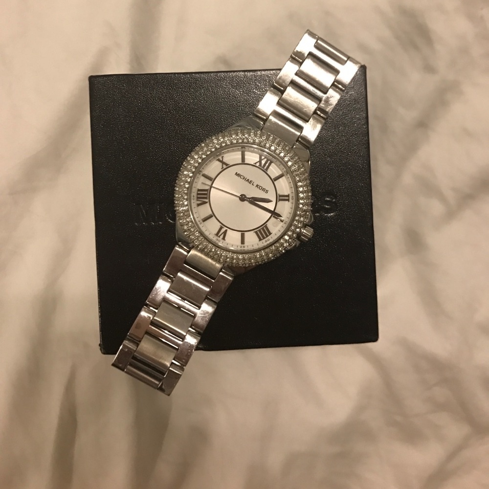 Michael Kors silver watch