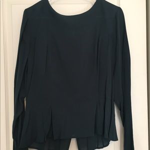 Banana Republic green blouse