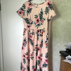 Floral maxi
