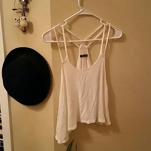 Brandy Melville Double Strap Crop Tank