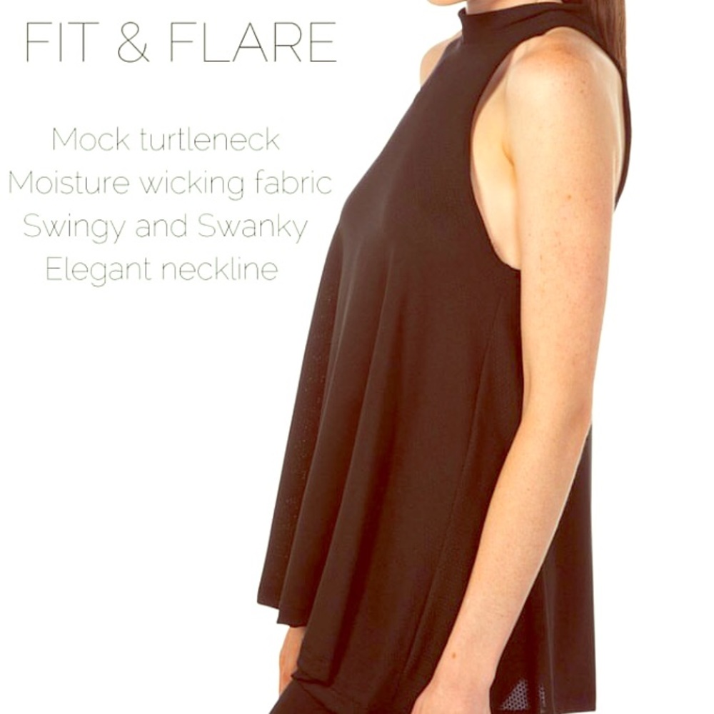 DYI Fit and Flare tank Large but fits like Medium