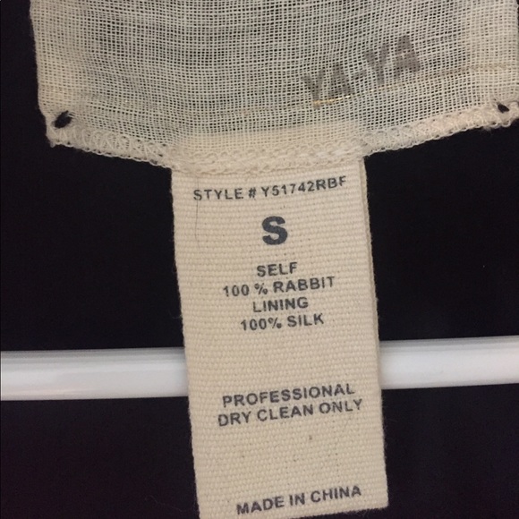 Rabbit Fur Coat - Picture 3 of 4